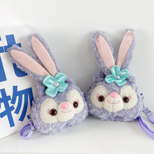 少女新款动漫礼品玩偶小包可爱公仔兔子单肩卡通斜挎毛绒包