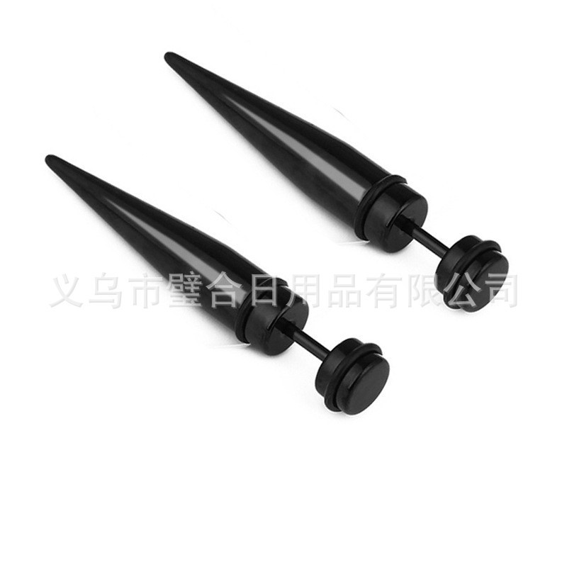 2022 nueva moda de los hombres de moda de las mujeres solo negro de titanio de acero