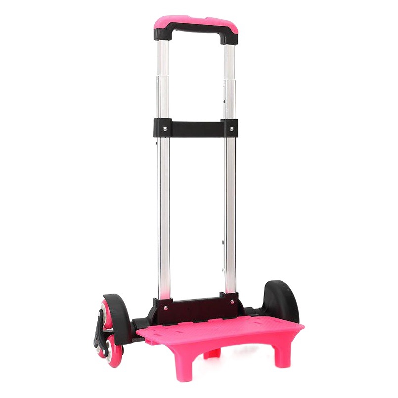 Nuevo carro estante de la escuela primaria estudiante de aleación de aluminio carro desmontable bolsa de la escuela accesorios carro se vende por separado