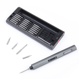 LED lights, electric electronic screwdriver, small constructor, new collection
