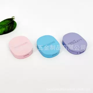 固体椭圆形香膏盒定制现代简约香膏盒唇膏香膏便捷式翻香氛盒子
