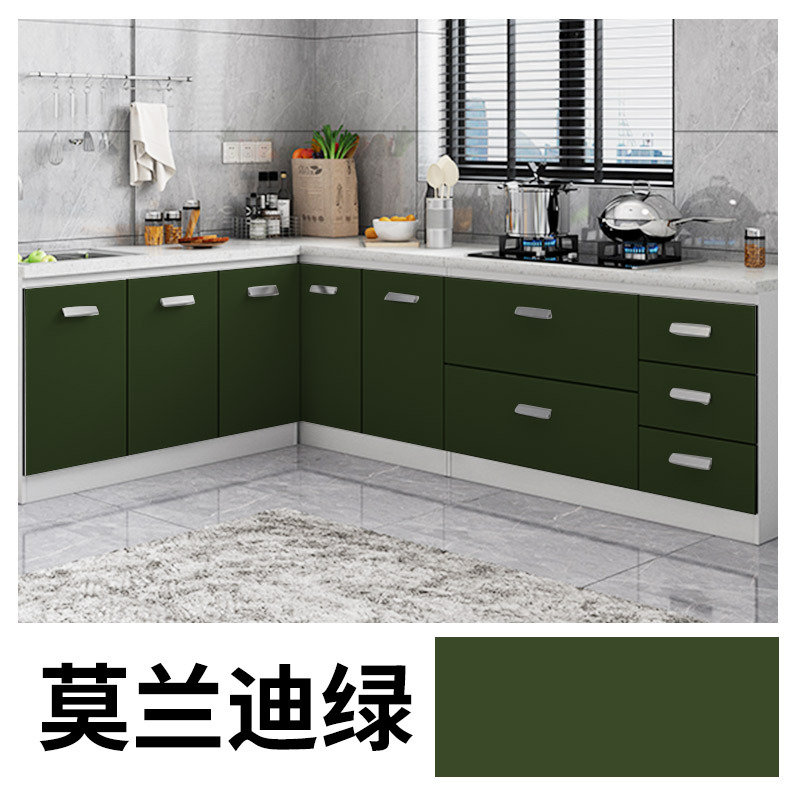 Muebles de madera sin pulido pintura de madera acuosa puerta de madera gabinete pintura de madera robusta renovación de pintura pintura pintura de color de la piel