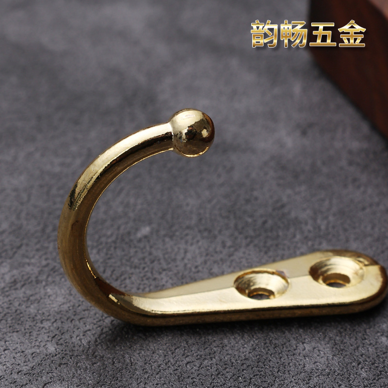 Gancho de ropa transfronteriza solo gancho aleación ropa antigua gancho ropa gancho aleación solo gancho Extra pequeño mini GANCHO 2 hoyos gancho