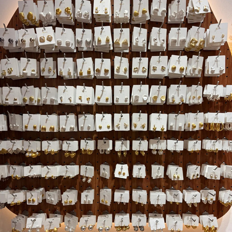 Nicho pendientes de perlas de alta calidad pendientes coreanos lujosos temperamento exagerado pendientes de orejas largas bordas al por mayor