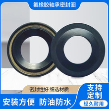 厂家非标氟橡胶轴承密封圈防油防水耐磨油封防尘圈机械密封件防漏