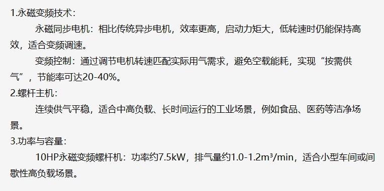 Special Permanent Magnet Variable Frequency Screw Air Compressor Industrial Grade Jaguar Air Compressor Silent Air Pump Air Compressor