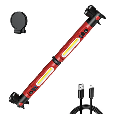 rechargeable lighting with hook, İşçi projektorları - red-maintenance-work-light-5200mah