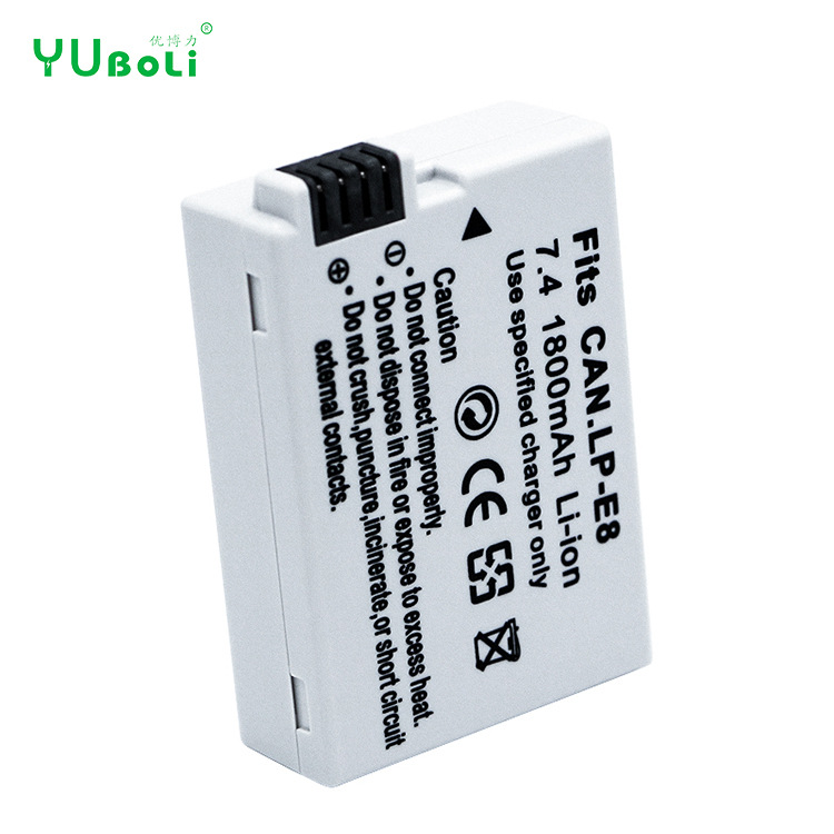 Ventas directas de la fábrica aplicable a Canon LP-E8 EOS 550D beso X5 cámara digital decodificación completa batería