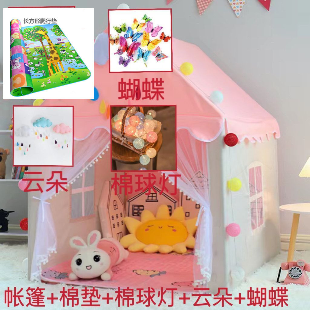 Tienda Castillo Infantil de Ditav Ensamblable para Interior image 17