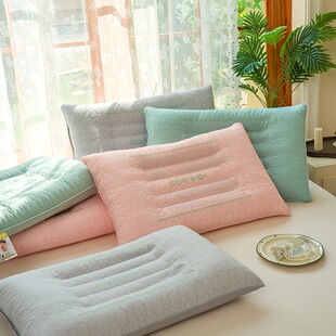 2025 New Product Cool and Cool Summer Fairy Silk Herbal Negative Ion Pillow Core 48*74Cm/Piece