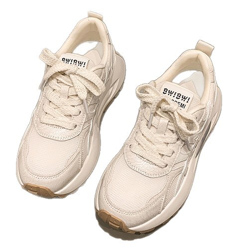 2026 primavera y verano nuevo tipo cómodo ligero frontal correa de moda versátil color de los estudiantes zapatos deportivos casuales de mujer