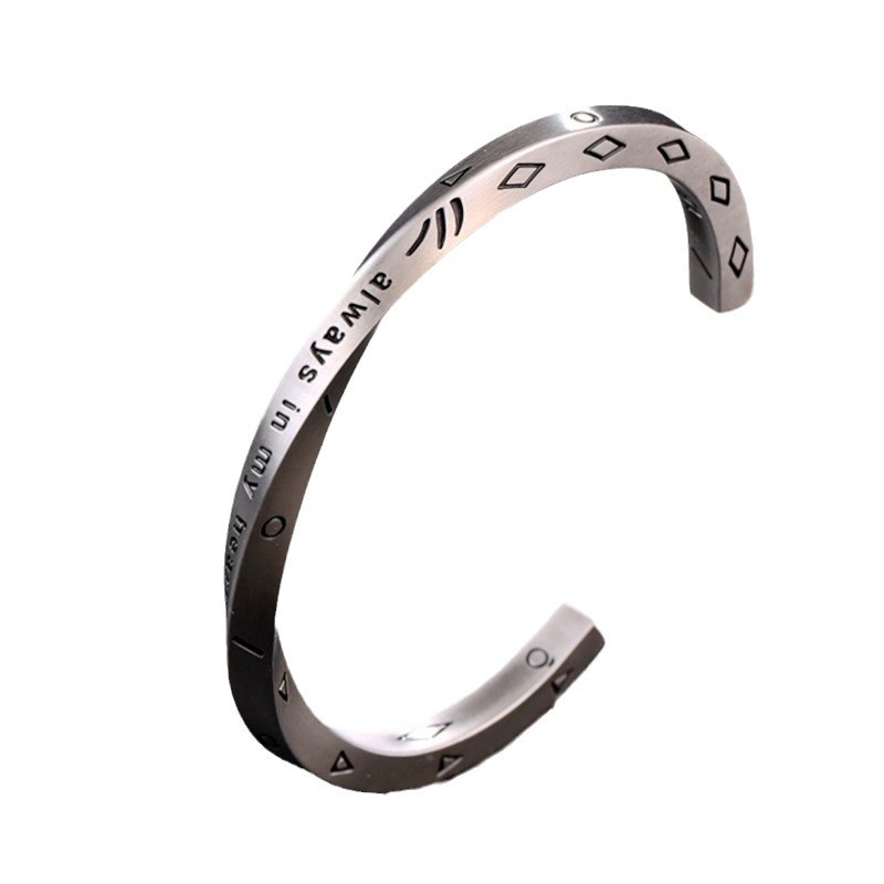 Europa y los Estados Unidos venden joyas de mano de moda moda personalidad de estilo vikingo pulsera de moda masculina Mobius pulsera pulsera