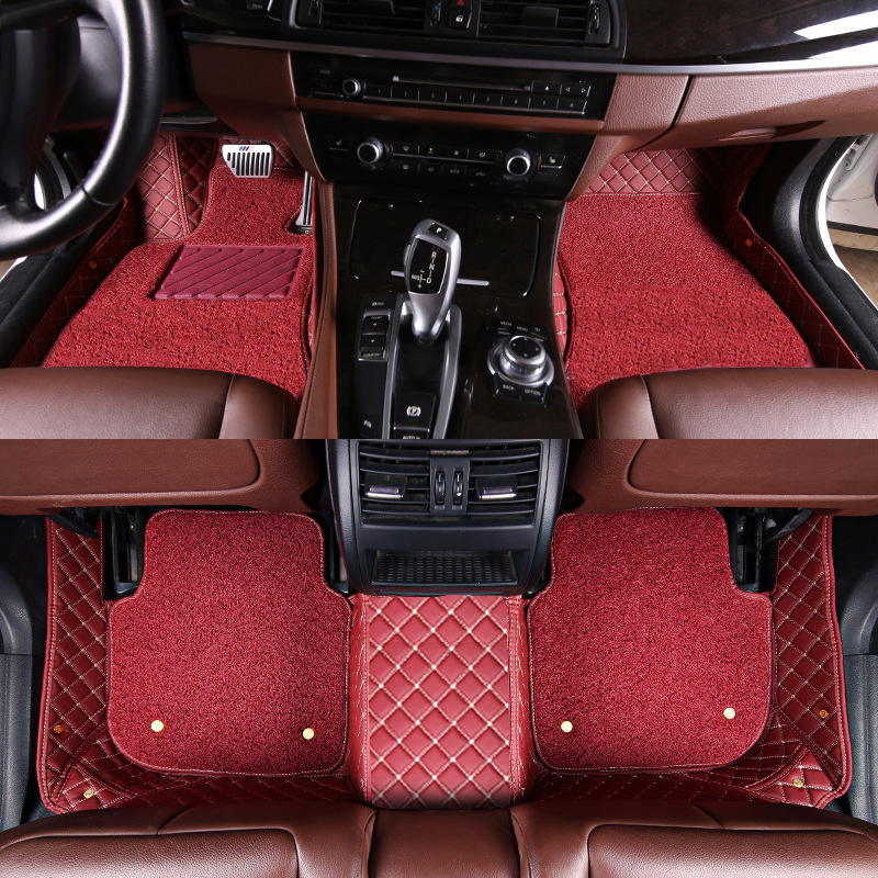Ayaqaltılar (Kovriklər) – Toyota Custom Fit Leather - red