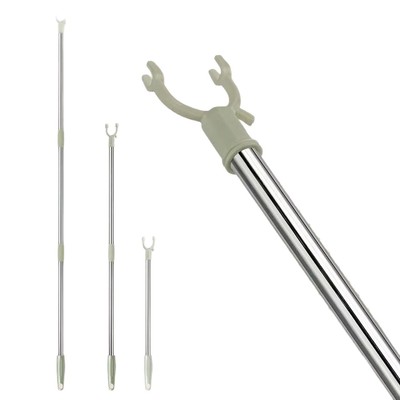 晾衣杆叉子加长撑衣杆可拆卸衣叉杆家用阳台挑衣杆不锈钢晾衣撑子