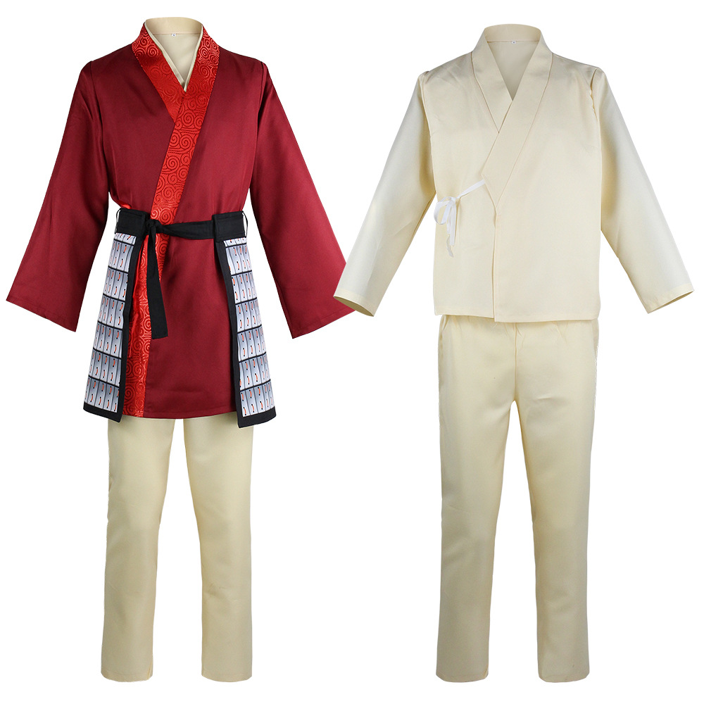 Movie Mulan Same Style Cosplay Costume for Women, Ancient Costume Real-Life Version Cosplay Outfit for Stage Performance