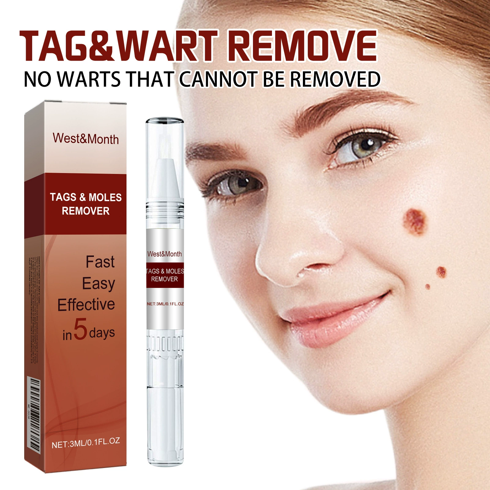 West & Month TAGS & MOLES REMOVER