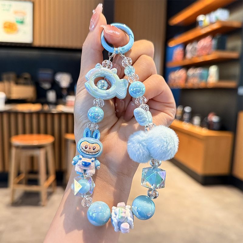 Bubble Matrabu bolso de cadena de teléfono móvil colgando llaveros novia de Navidad
