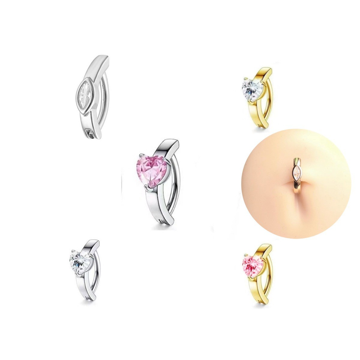 Labret stud lip piercing jewelry styling detail