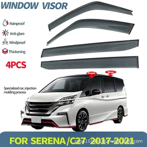 For Nissan Serena Rain and Sunny Board SERENA C27 C28 2017-2023Window visor