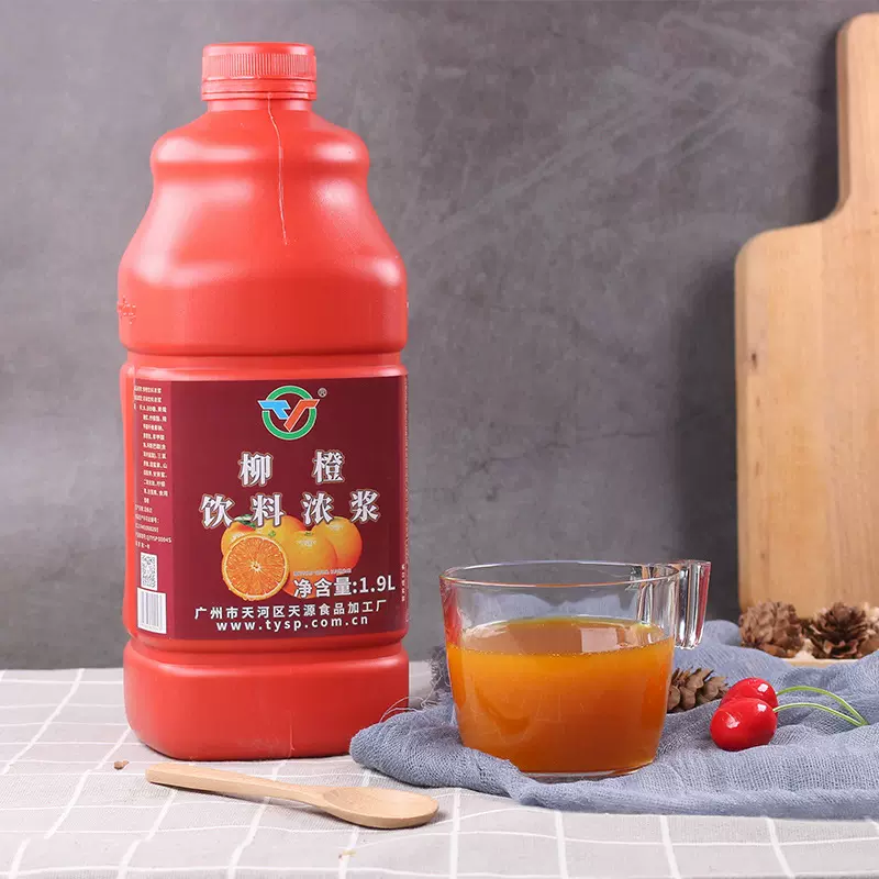 A天源果酱多口味高倍果味饮料浓浆冲饮果茶奶茶原料批发