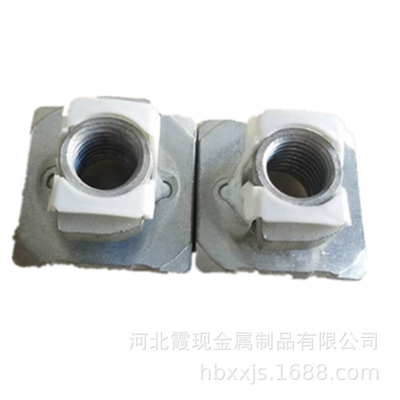 河北电镀M16预埋槽道配套螺母扣垫 厂家批发价格