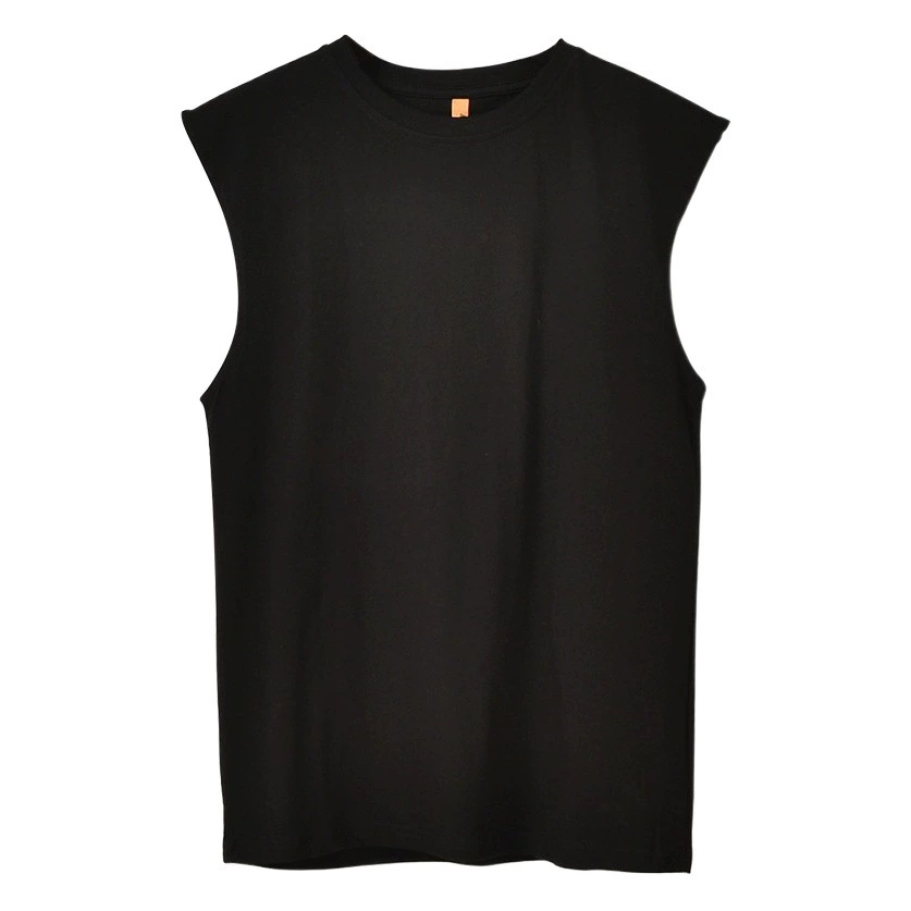 Оптовая летняя трансграничная футболка без рукавов, мужской модный свободный удобный баскетбольный спортивный жилет, мужской жилет