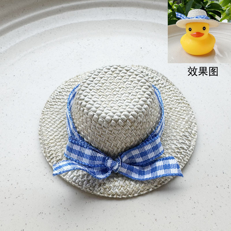 Accesorios de agua transfronterizos pato amarillo accesorios gorras bufandas de ganso blanco decoración mano leche de limón té regalo image 9