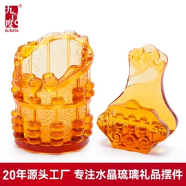 琉璃工艺品;纪念盘;印章/印泥