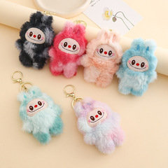 ネット有名人ラブぬいぐるみかわいいバブルマット人形ペンダントガールブックハートバッグキーホルダーラブブ