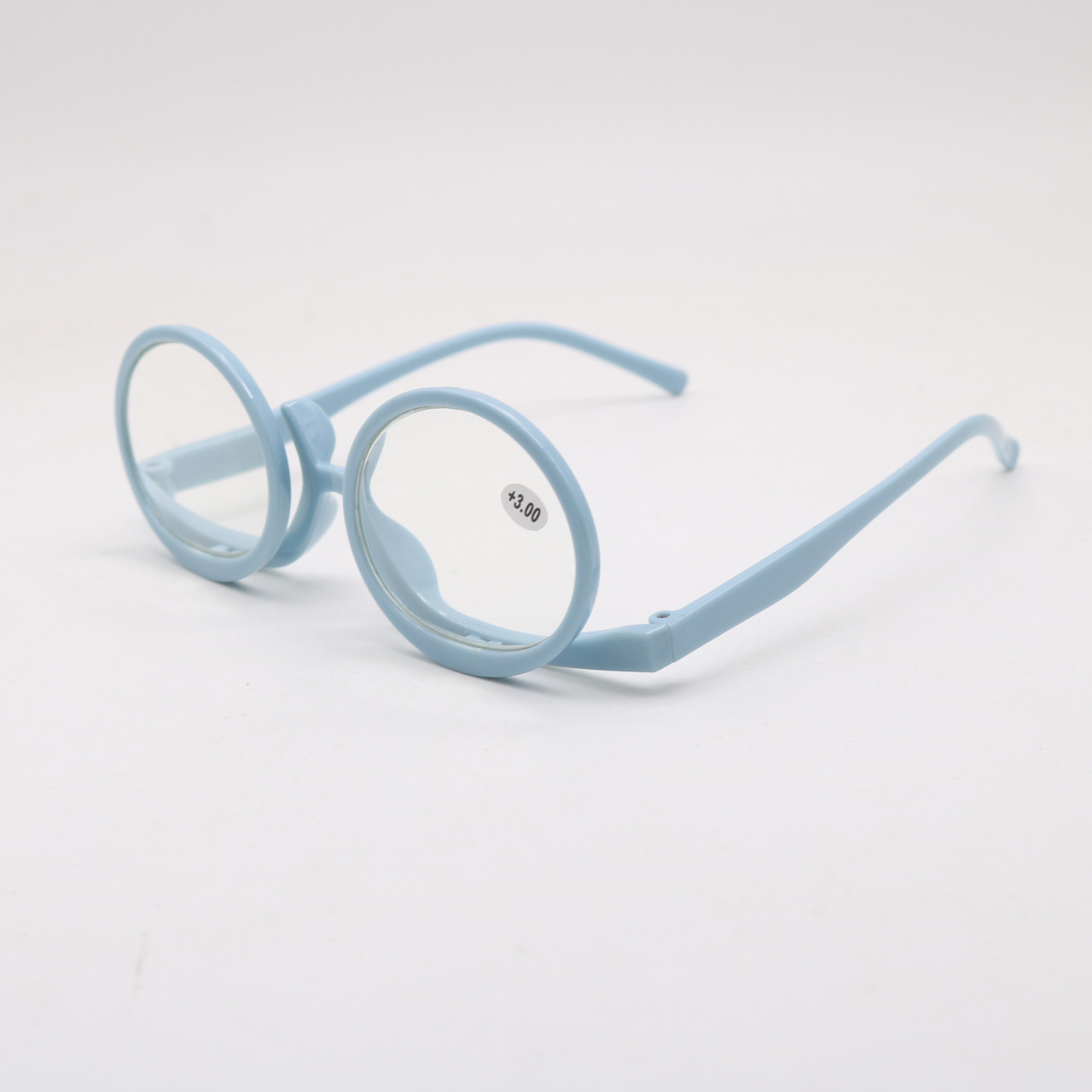 Double piece flip down + light blue