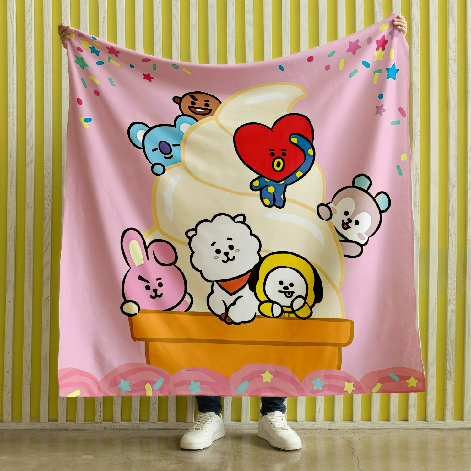 (Cross-border trading), cartoon flannel duvet