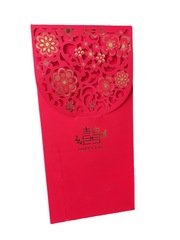 B17 New Wedding Chinese Style Hollow Creative Thousand Yuan Red Packet Can Company Logo New Year’s Benefit