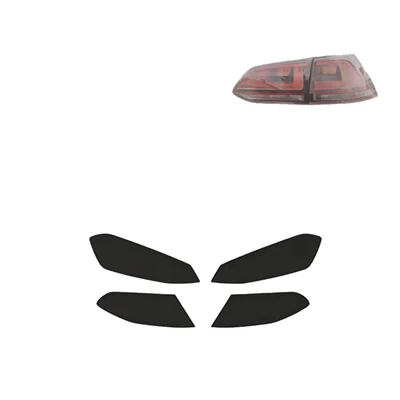 taillight film, smoked black translucent Auto Color Change Film