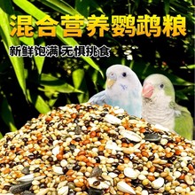 鹦鹉鸟粮饲料虎皮玄凤牡丹鸟食五色黍子小米带壳黄谷子混合专用粮