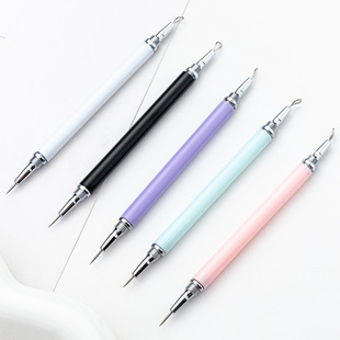 New Acne Needle Cell Clip Beauty Needle Rubber Tube Double-Ended Hidden Acne Needle Blackhead Needle Acne Needle Acne Needle
