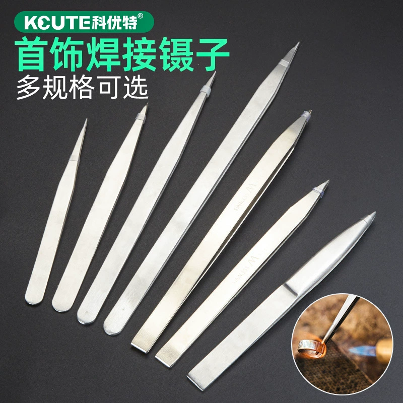 Ювелирные изделия сварочные пинцет из нержавеющей стали зажим для заострения сварки зажим для золота и серебра кольцо для обработки золота инструмент ювелирное оборудование