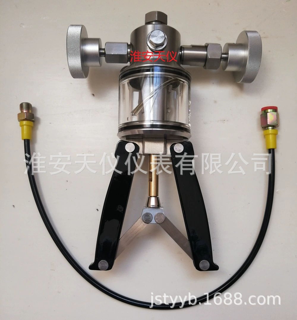 Ручной плоскогубчатый насос Huai'an Tianyi Ручной калибратор давления Производитель продает ручной щепотку гидравлический насос корректор