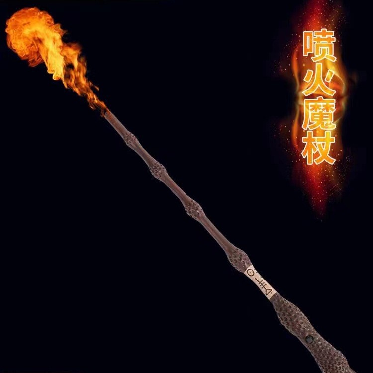 Resin Spitfire Wand Magic Wand Prop Tiktok Same Model Large Diameter Wand Manufacturer