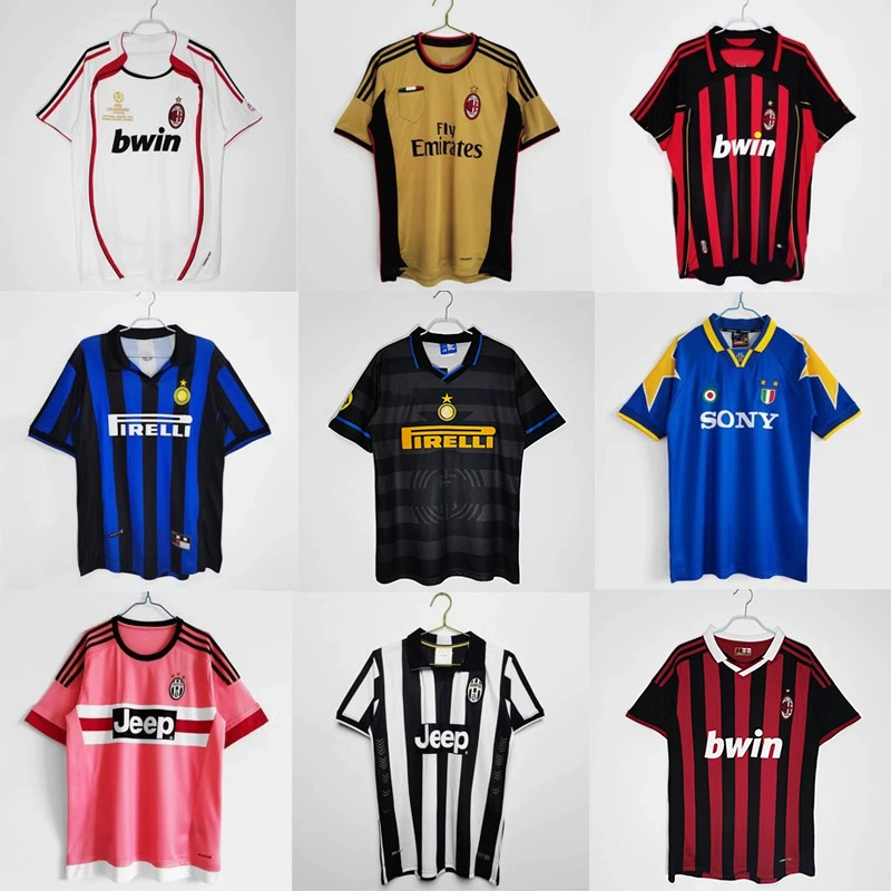 Ретро-форма AC Милан 06-07, форма AC Милан, Ювентус, Интер Милан