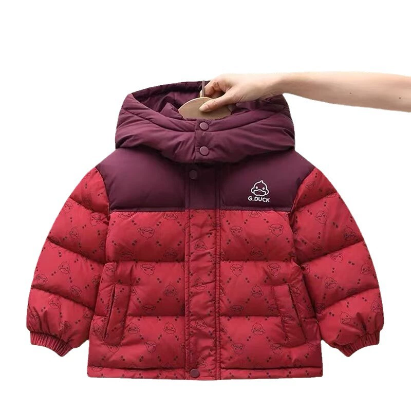 B.Duck, children's keep warm down jacket for men and women, for teenagers