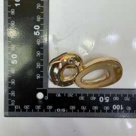 跨境潮流金属异形风衣腰扣皮带扣大衣扣日字扣服饰服装泳衣调节扣