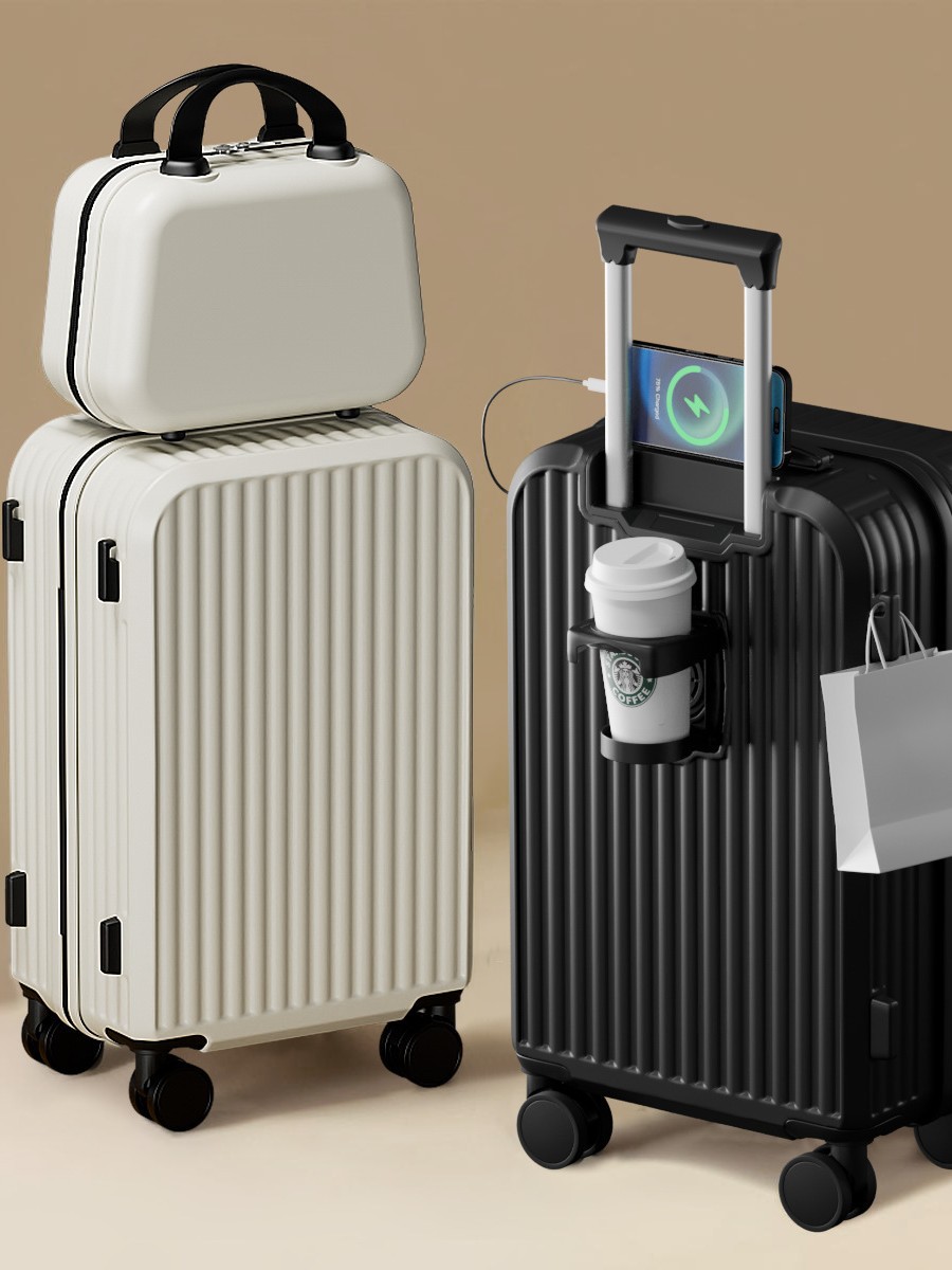 High quality durable universal suitcase for men and women, Korean style 2