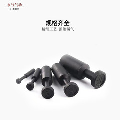 PP pneumatic coupling tube plug, quick-connect straight plug, air tube coupling plug 4/6/8/10/12/16MM