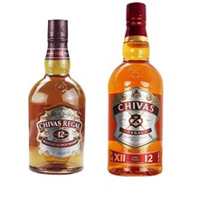 行货 芝华士12年（Chivas）威士忌 英国原瓶洋酒 500ml-700ml洋酒