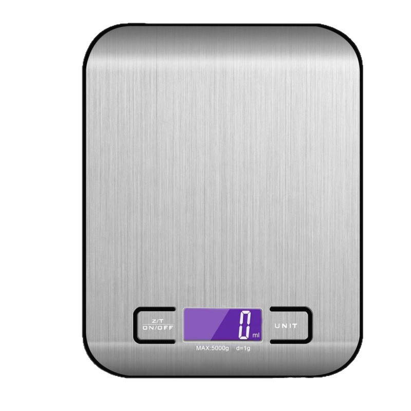 Báscula de cocina para alimentos, báscula de gramos, báscula electrónica, báscula de cocina de acero inoxidable, báscula para hornear alimentos, báscula electrónica de cocina, báscula de mesa portátil