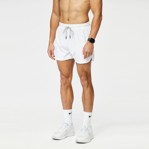 Sports track and field shorts men's quick-drying running professional marathon three-point pants lined with anti-exposure fitness sports training