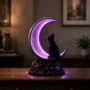 发光家居月牙桌面小夜灯