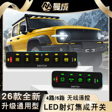 ԽҰ��܇led�������·�o���b���_�P����BJ40Ƥ��F150̹��300���b
