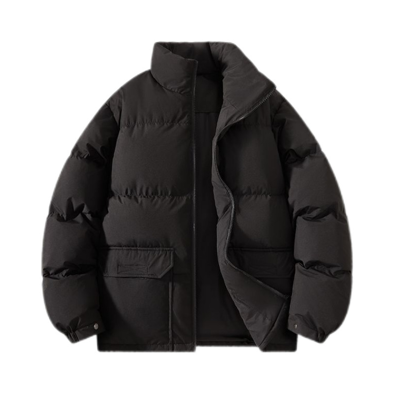Down Jacket with Visible Down, Ten Times Compensation for Fake, Translucent Lettering on the Back