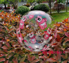 Internet celebrity printing transparent wave ball double -sided printed wave ball wedding festival party supplies